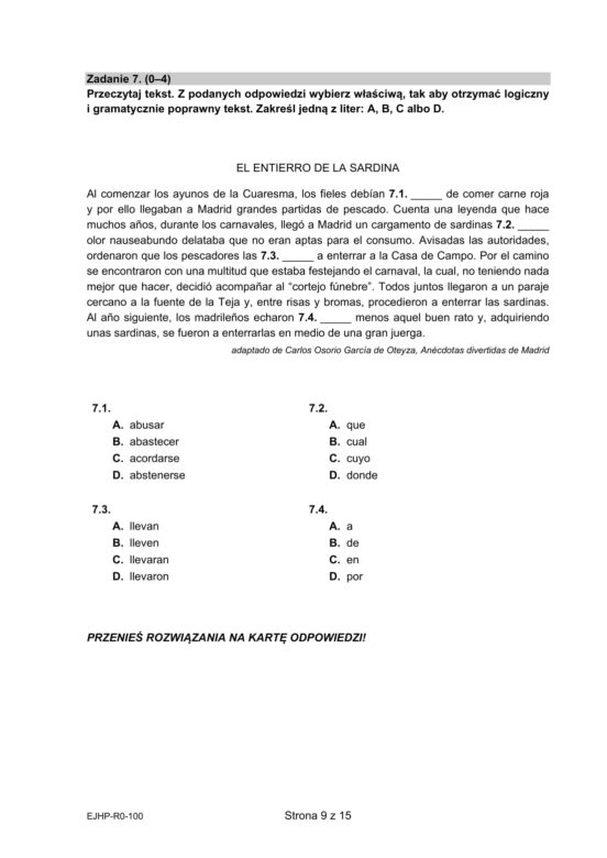 Matura 2021: Hiszpański rozszerzony. Arkusze CKE z hiszpańskiego znajdziesz tutaj [Matura 18.05.2021]