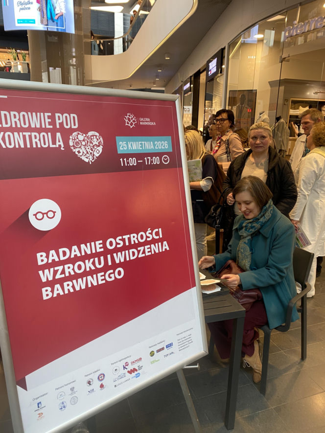 Zdrowie pod Kontrolą 2026 - Olsztyn Galeria Warmińska