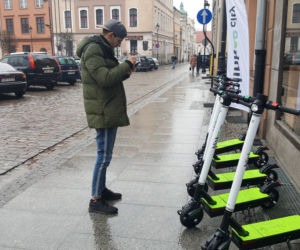 Pierwsze hulajnogi elektryczne są już w Grudziądzu. Do dyspozycji mieszkańców 40 sztuk