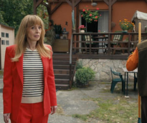 Barwy szczęścia, odc. 3297. Czesław (Marian Jaskulski), Agnieszka (Katarzyna Tlałka)