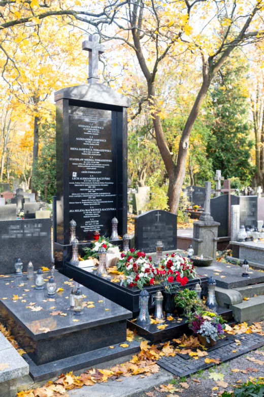 Jadwiga Kaczyńska. Grób