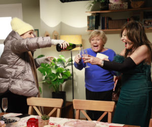 M jak miłość. Simona (Agnieszka Fitkau-Perepeczko), Barbara (Teresa Lipowska), Marysia (Małgorzata Pieńkowska)