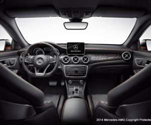 Mercedes CLA 45 AMG Shooting Brake OrangeArt Edition