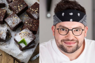 Szymon Czerwiński poleca brownie na jesienne smutki: zobacz przepis na czekoladowe ciasto