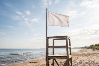 Sinice Łazy. Czy w Łazach można się kąpać 30.07? Flaga, warunki pogodowe