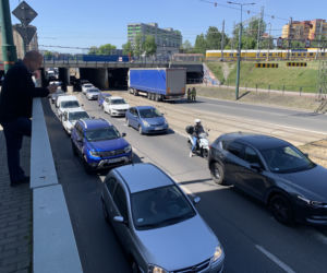 TIR zablokował Sosnowiec. Kierowca był nietrzeźwy