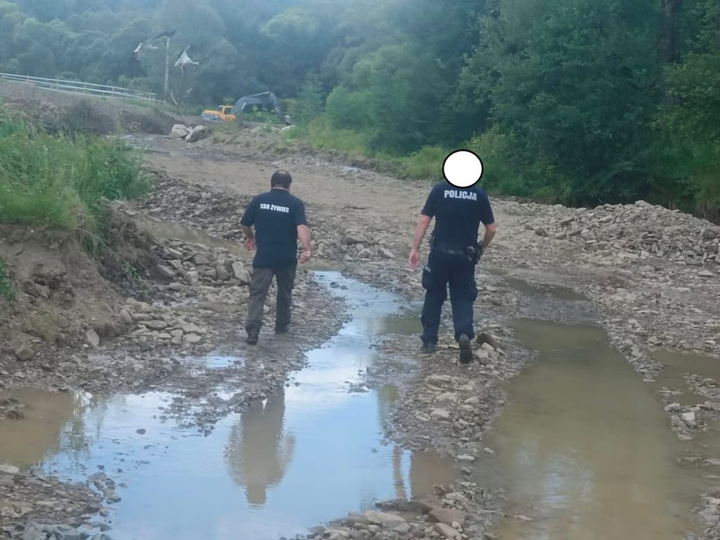 Potok Rycerski "rozjechany niczym autostrada". Mogło zginąć kilka tysięcy ryb