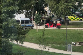 Wrocław. Policja na Wyspie Słodowej. Szukają w Odrze Vlada