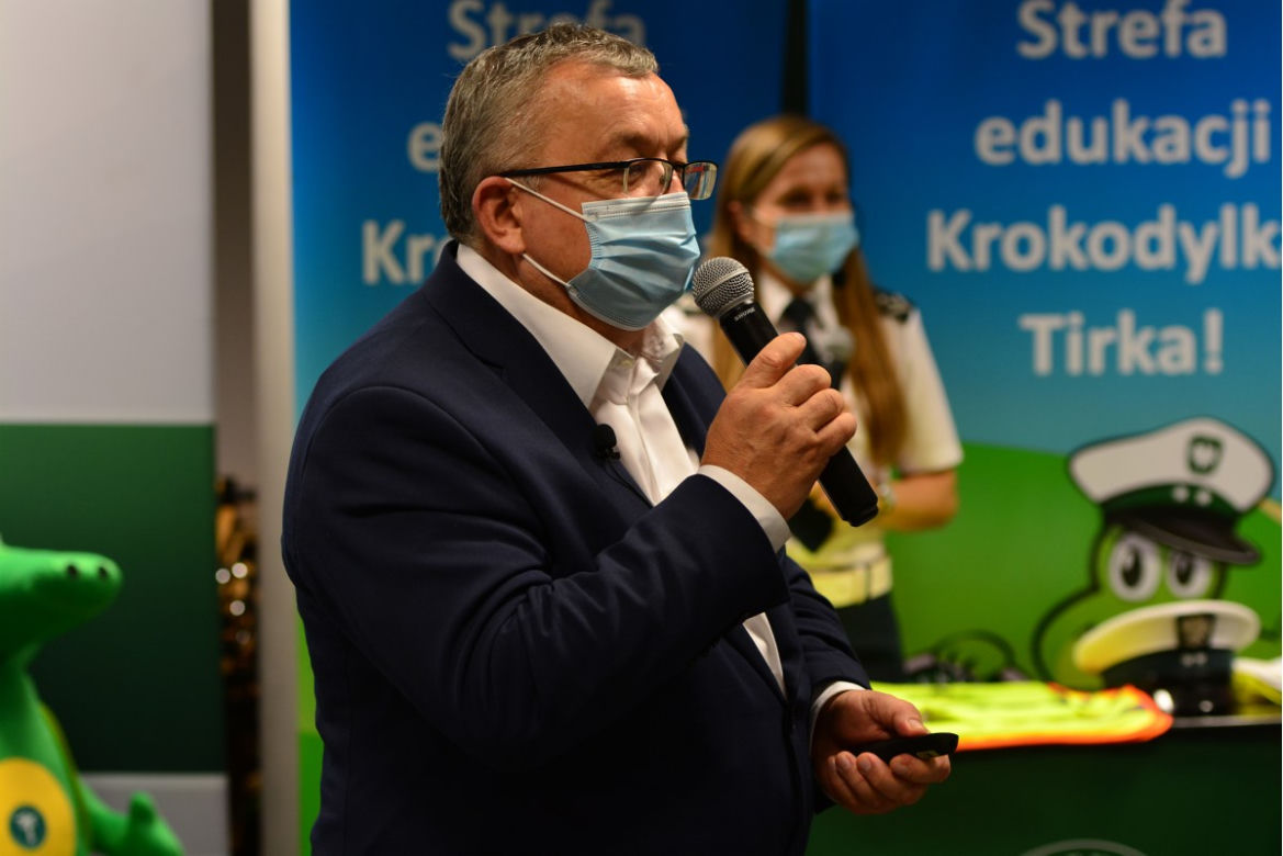 Lekcja BRD online z udziałem Ministra Infrastruktury
