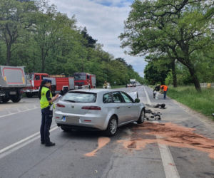 Tragiczny wypadek pod Łaskiem
