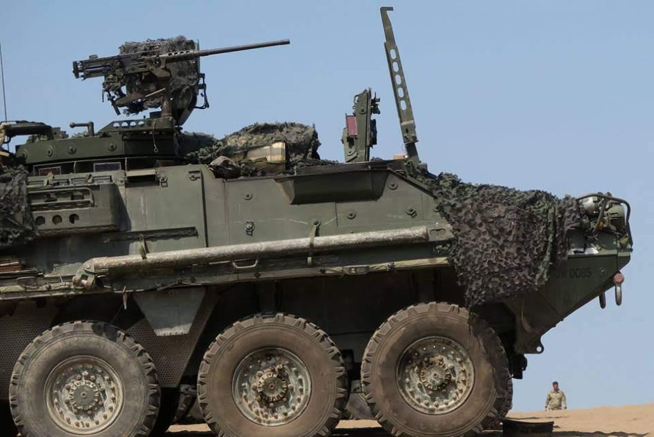 Wozy Stryker w Polsce
