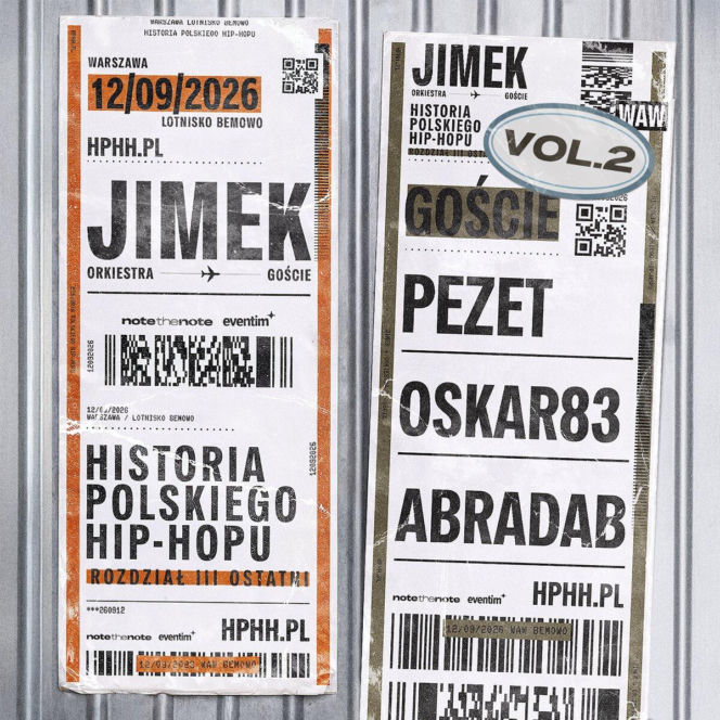 JIMEK z gośćmi i orkiestrą. Historia polskiego hip-hopu na jednej scenie