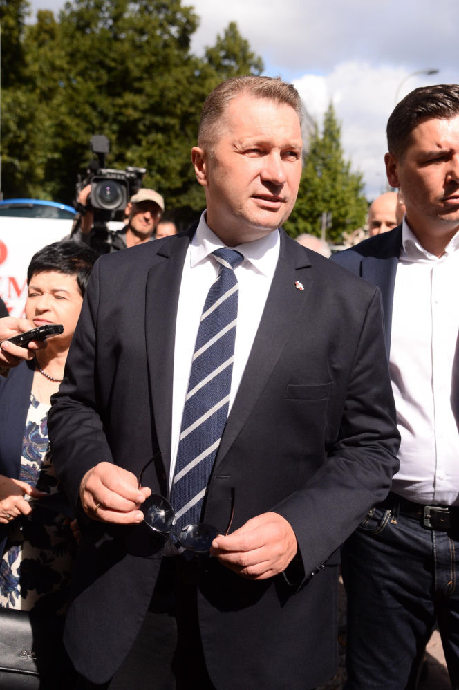Daniel Obajtek w prokuraturze