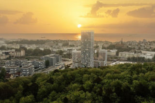 Powstaje jedna z najwyższych wież mieszkalnych w Polsce. Nowa inwestycja w Gdyni 