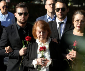 Pogrzen Janusza Kondratiuka-cmentarz
