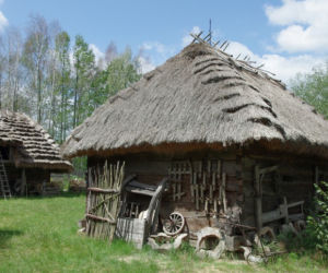 Kuligów - skansen i rzeka