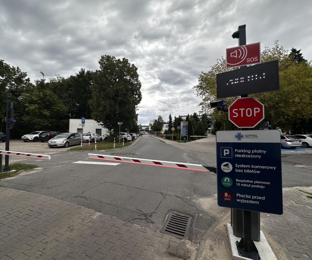 Ostrów. Od dziś nowe zasady parkowania przy szpitalu!