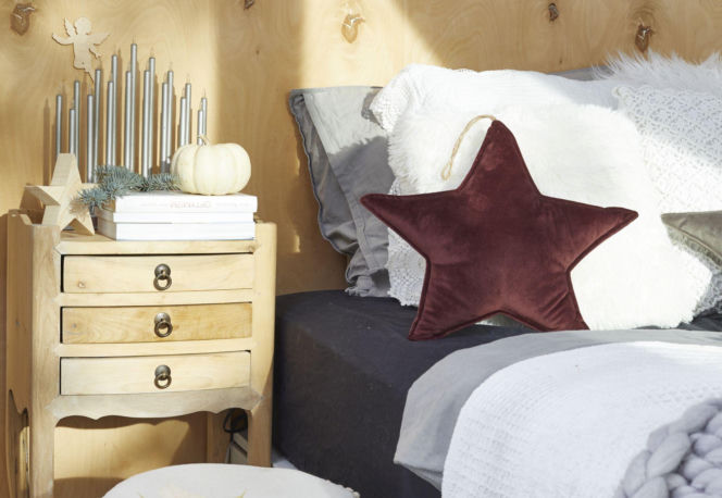 Sypialnia w świątecznej odsłonie