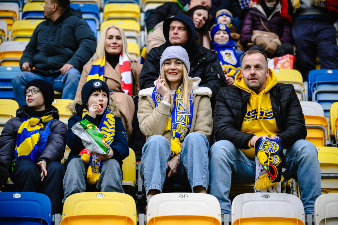 Arka Gdynia - GKS Katowice: Zdjęcia kibiców z meczu 22. kolejki PKO BP Ekstraklasy