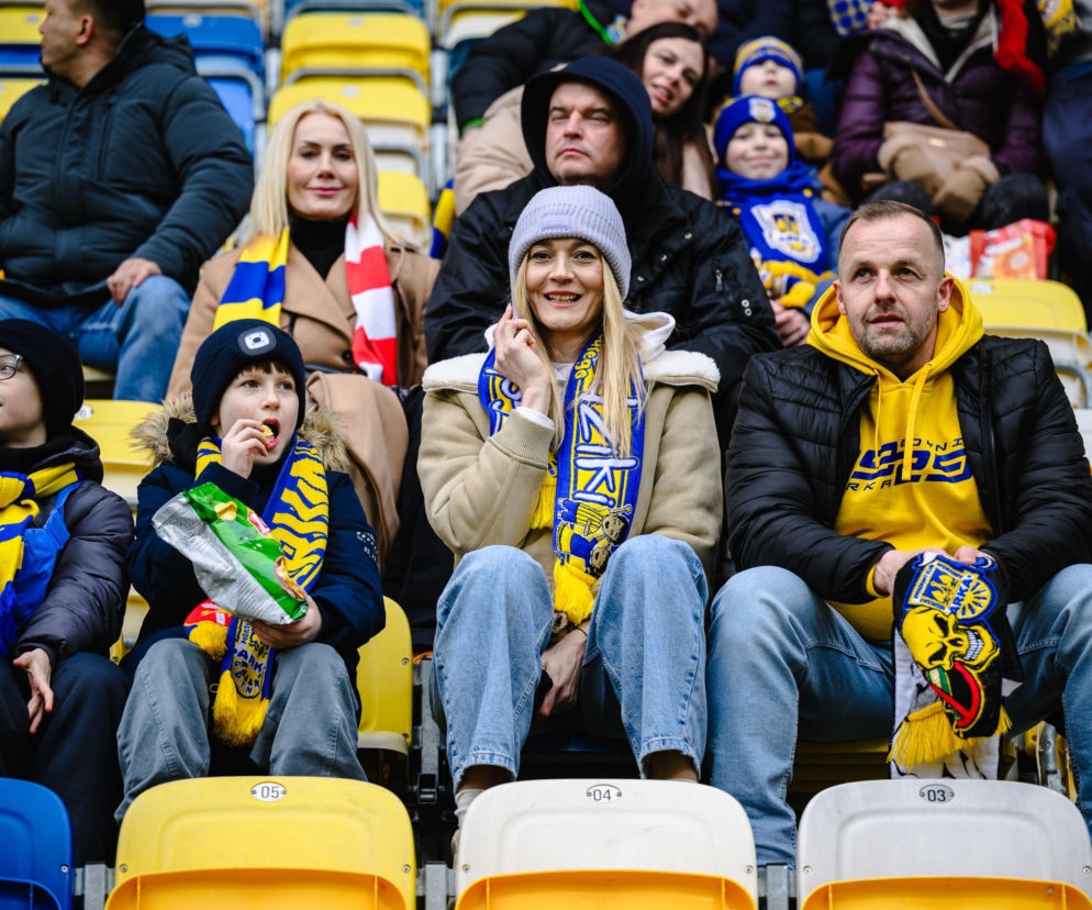 Arka Gdynia - GKS Katowice: Zdjęcia kibiców z meczu 22. kolejki PKO BP Ekstraklasy