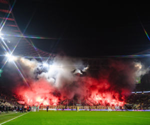 Lechia Gdańsk - Górnik Zabrze, zdjęcia kibiców i zawodników z meczu 18, kolejki PKO BP Ekstraklasy