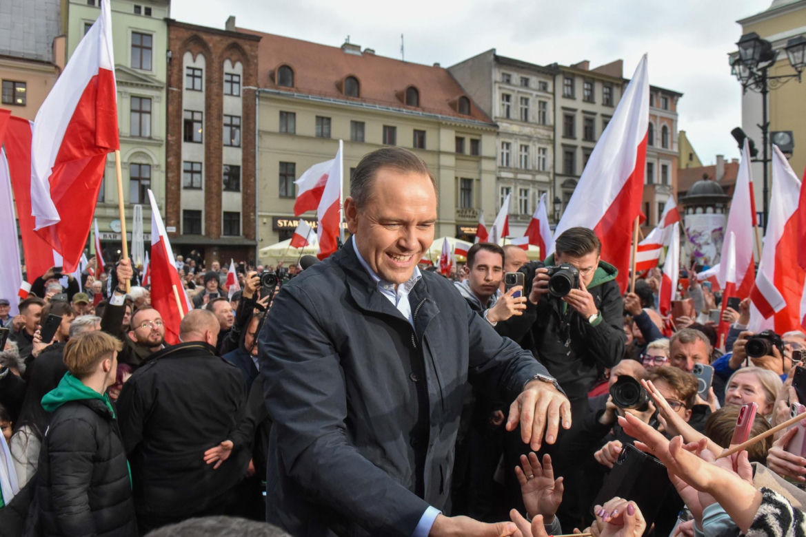 Karol Nawrocki przyjechał do Torunia. Fotorelacja ze spotkania