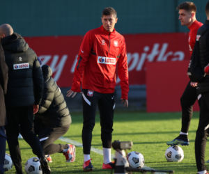 Pierwszy trening Reprezentacji Polski przed trójmeczem el. mistrzostw świata. Trener Sousa już układa klocki