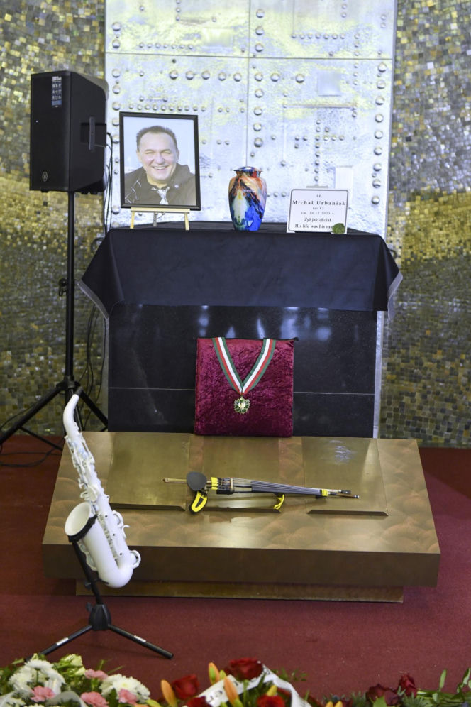 Michał Urbaniak - pogrzeb