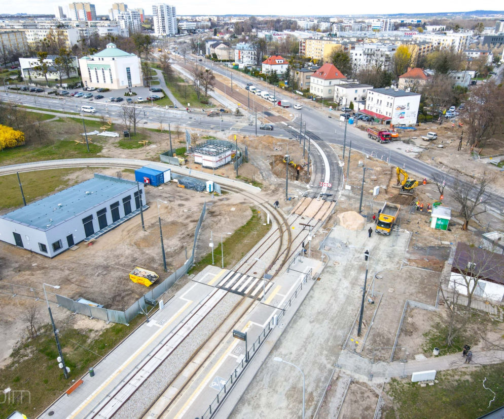 Budowa tramwaju na Naramowice