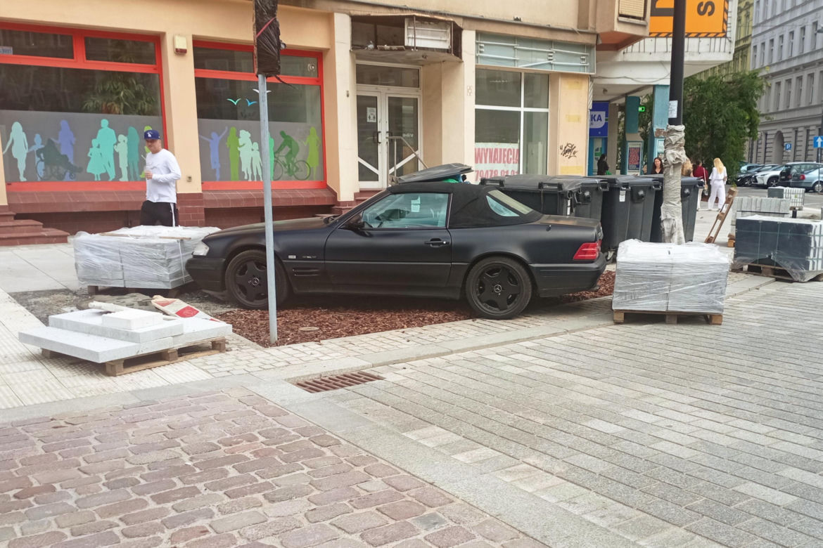 "Mistrz parkowania" w centrum Szczecina. Spotkała go niecodzienna "kara"