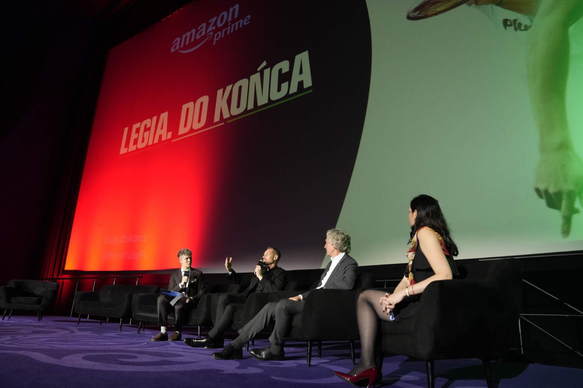 Premiera serialu "Legia. Do końca" Piłkarze Legii zadali szyku