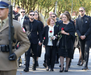 Pogrzen Janusza Kondratiuka-cmentarz