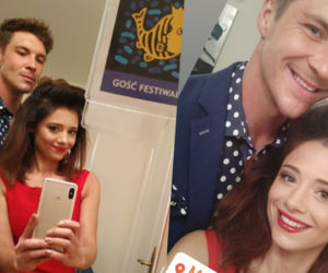 Adriana Kalska i Mikołaj Roznerski na Festiwalu w Międzyzdrojach