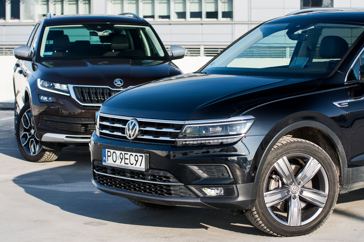 Skoda Kodiaq Scout vs. Volkswagen Tiguan Allspace