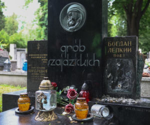 Ktoś zniszczył grób ukraińskiego pisarza