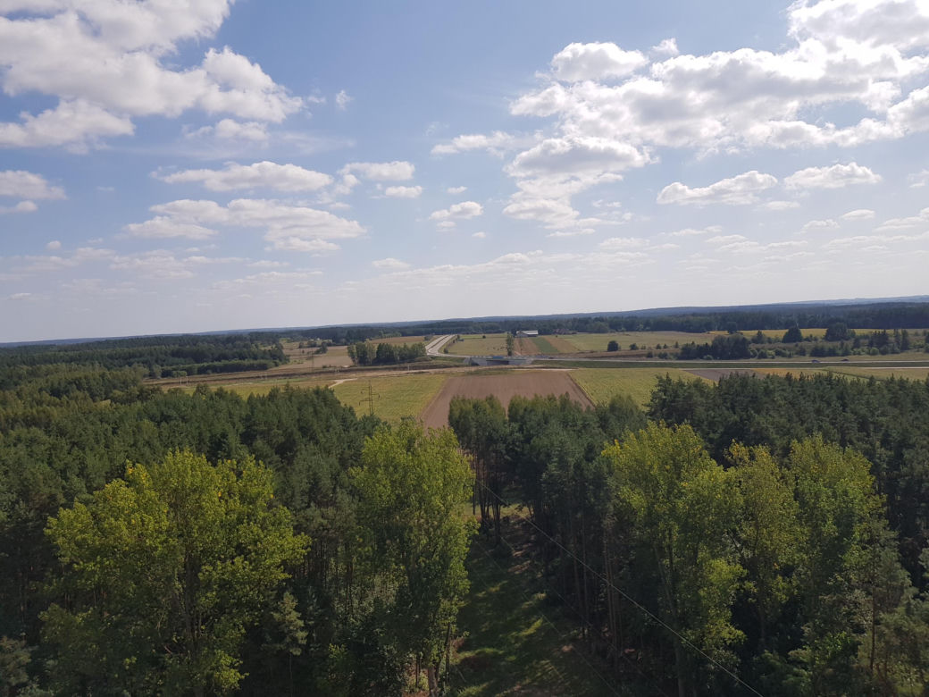 Wieża widokowa w Uhowie. To najwyższa wieża na Podlasiu [ZDJĘCIA]