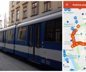 Wykolejenie tramwaju w Krakowie