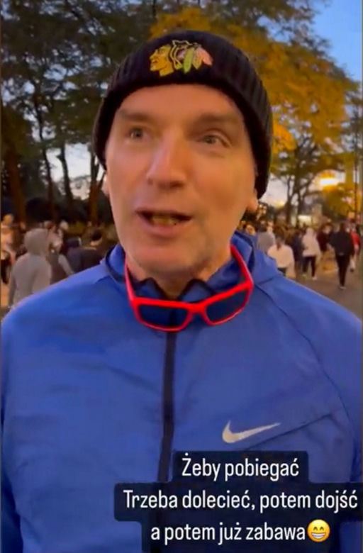 Wszystkie maratony i udary Tomasza Lisa. Czy on nie boi się już biegać? 