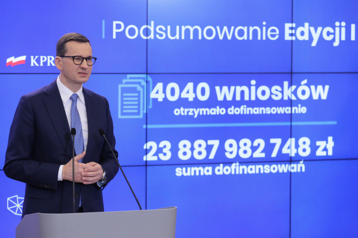 Premier Mateusz Morawiecki przedstawia Program Inwestycji Strategicznych „Polski Ład”