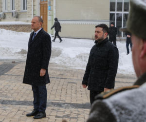 Premier Donald Tusk rozpoczął wizytę w Kijowie. Spotkał się z prezydentem Wołodymyrem Zełenskim