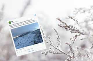 Ostra zima w górach! Temperatura odczuwalna -35.5 stopnia C! 
