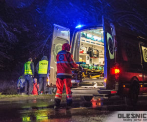 Samochód potrącił rowerzystę w Oleśnicy