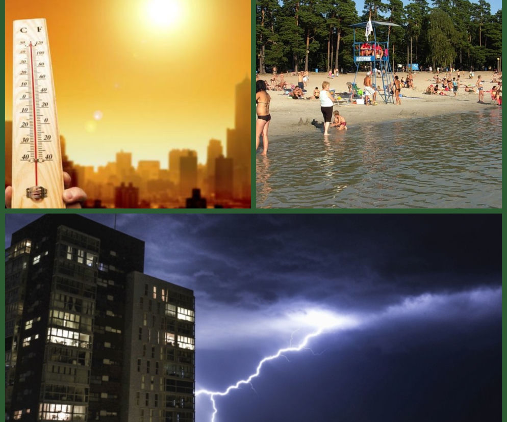 Nadchodzą upały i burze. Jak się zachować?