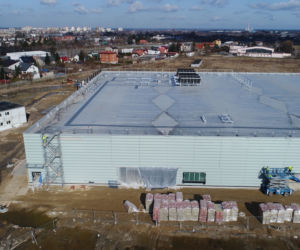 Postępy na budowie lotniska w Radomiu - marzec 2021