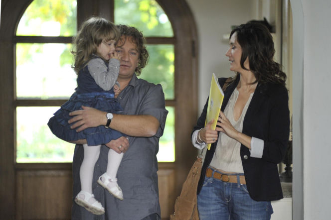 Ranczo. Kusy (Paweł Królikowski), Lucy (Ilona Ostrowska)
