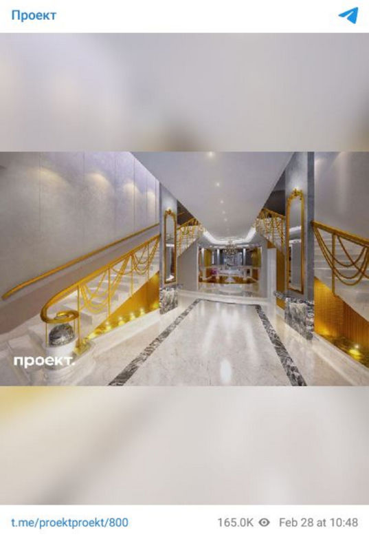 Putin kupił Kabajewej "największe mieszkanie w Rosji". 75 pokoi, niewiarygodne luksusy! [ZDJĘCIA]
