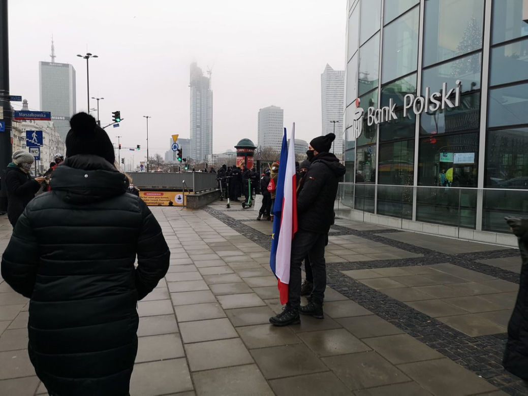 Strajk kobiet w Warszawie