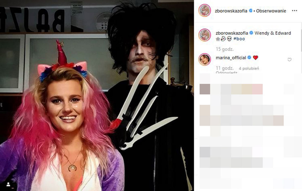 Jak przebrali się na  halloween