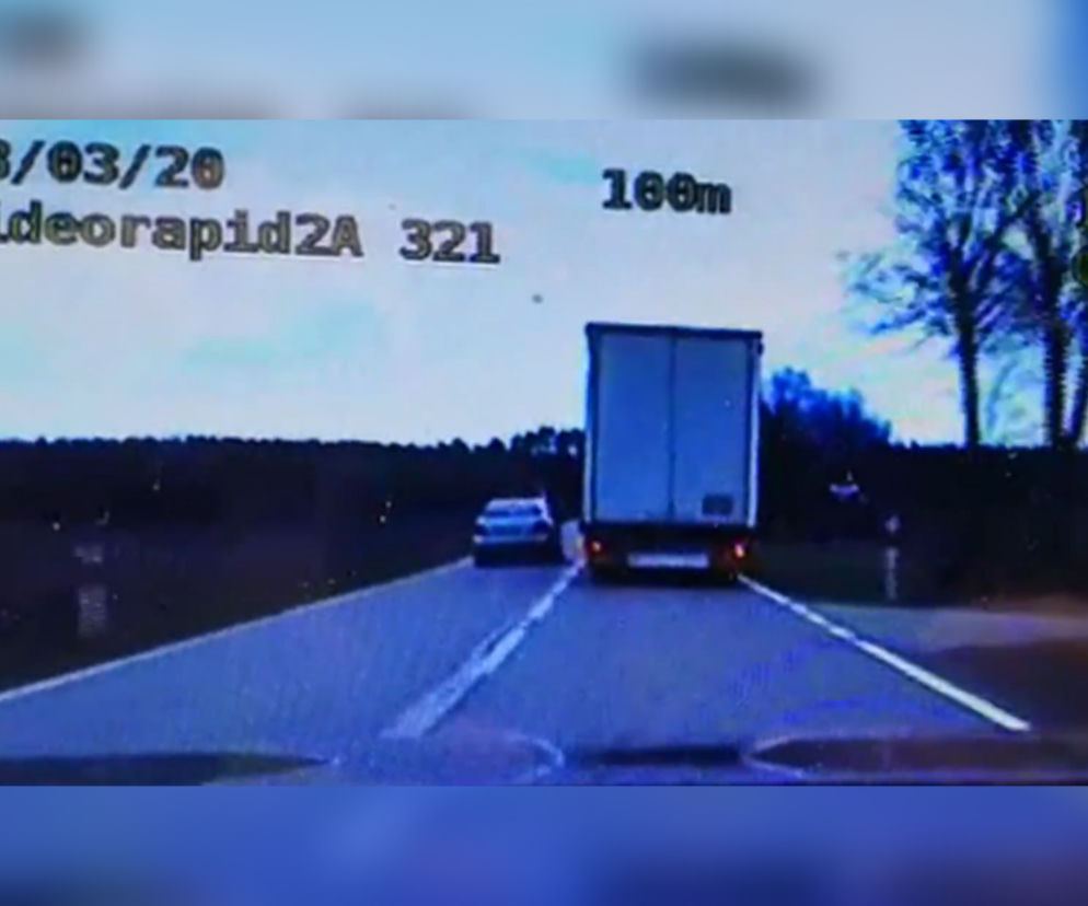 Policja z grupy SPEED złapała drogowego pirata