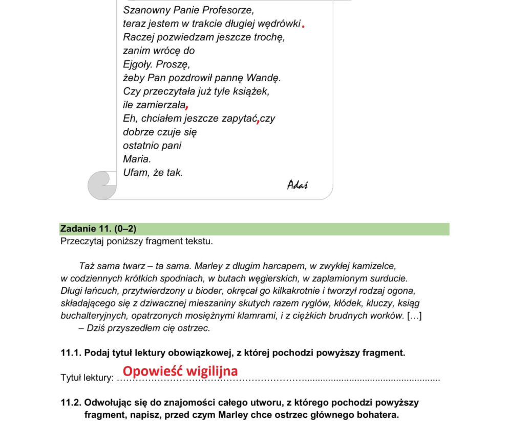 Próbny egzamin ósmoklasisty z polskiego 2026. Mamy arkusze CKE i odpowiedzi [12.01.2025]